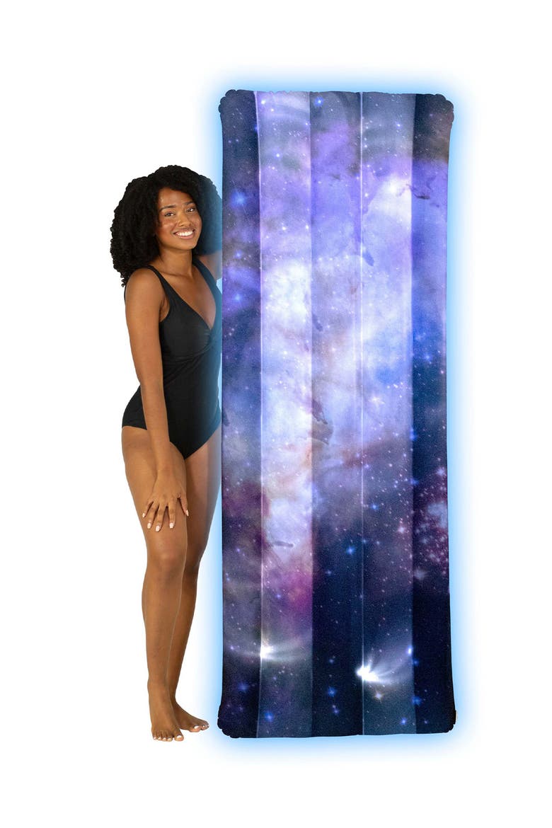 Westerlund Deluxe LED Raft Pool Float, Alternate, color, PURPLE