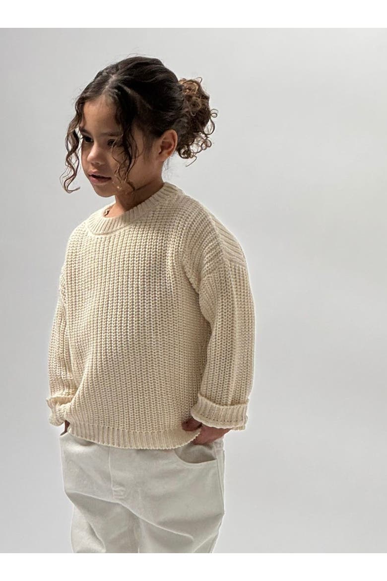 The Chunky Sweater Kids, Alternate, color, cornflower blue