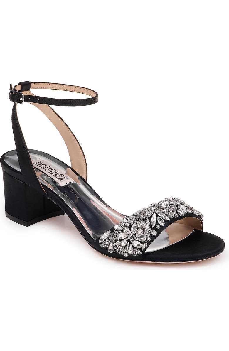 Badgley Mischka Collection Ivanna Ankle Strap Sandal, Main, color,