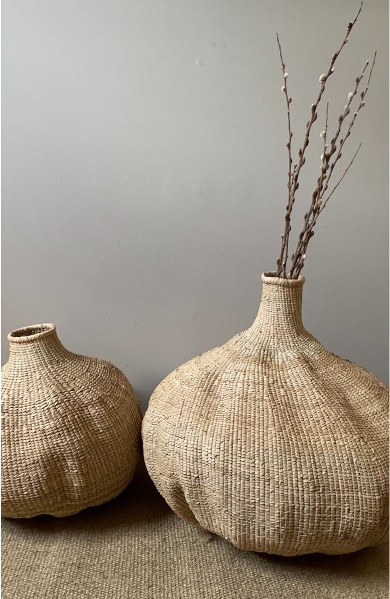 Mbare Garlic Basket, Alternate, color, Natural/Brown