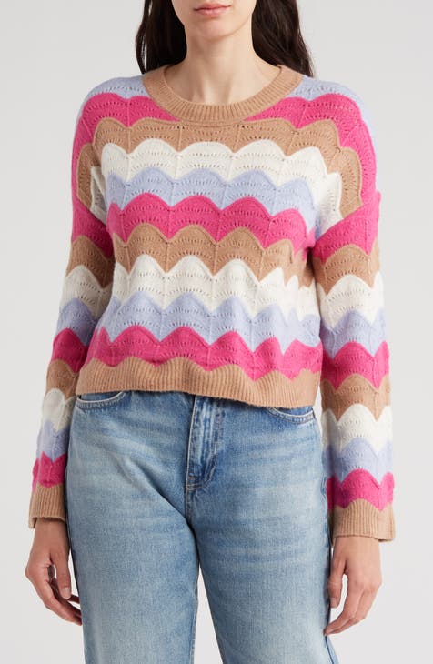 Chevron Knit Sweater