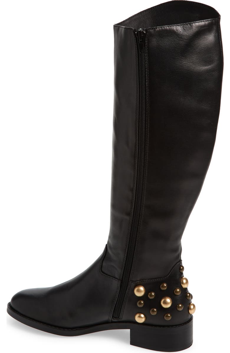 Cecelia New York Readding Stud Knee High Boot, Alternate, color,