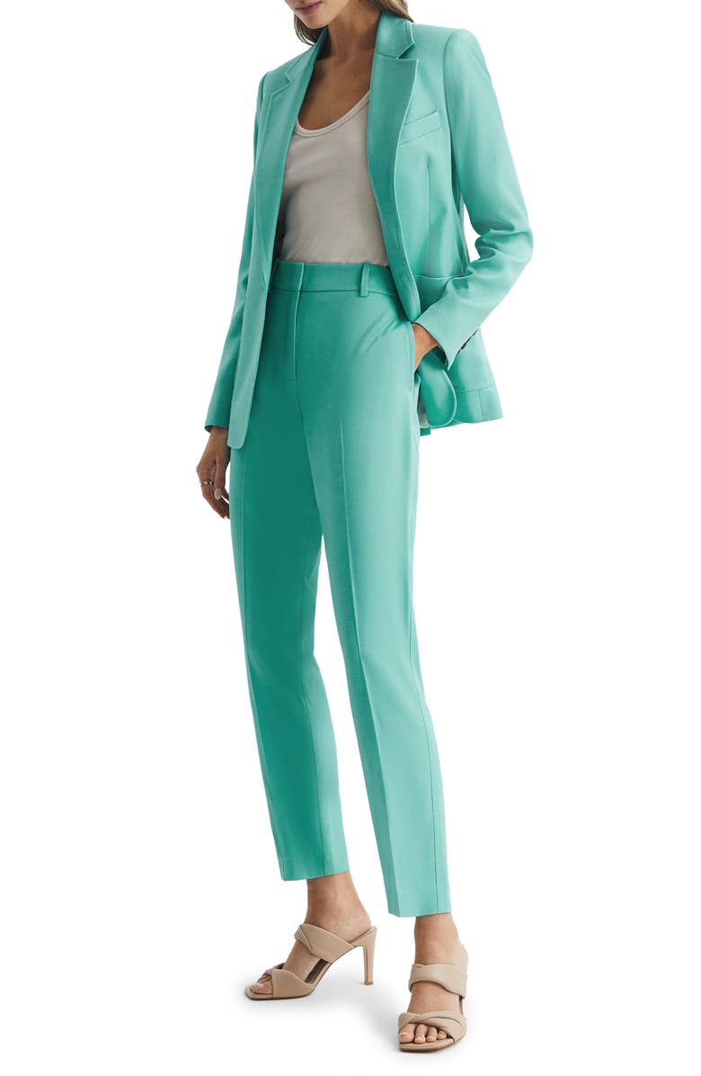 Reiss Ember High Waist Trousers, Alternate, color,