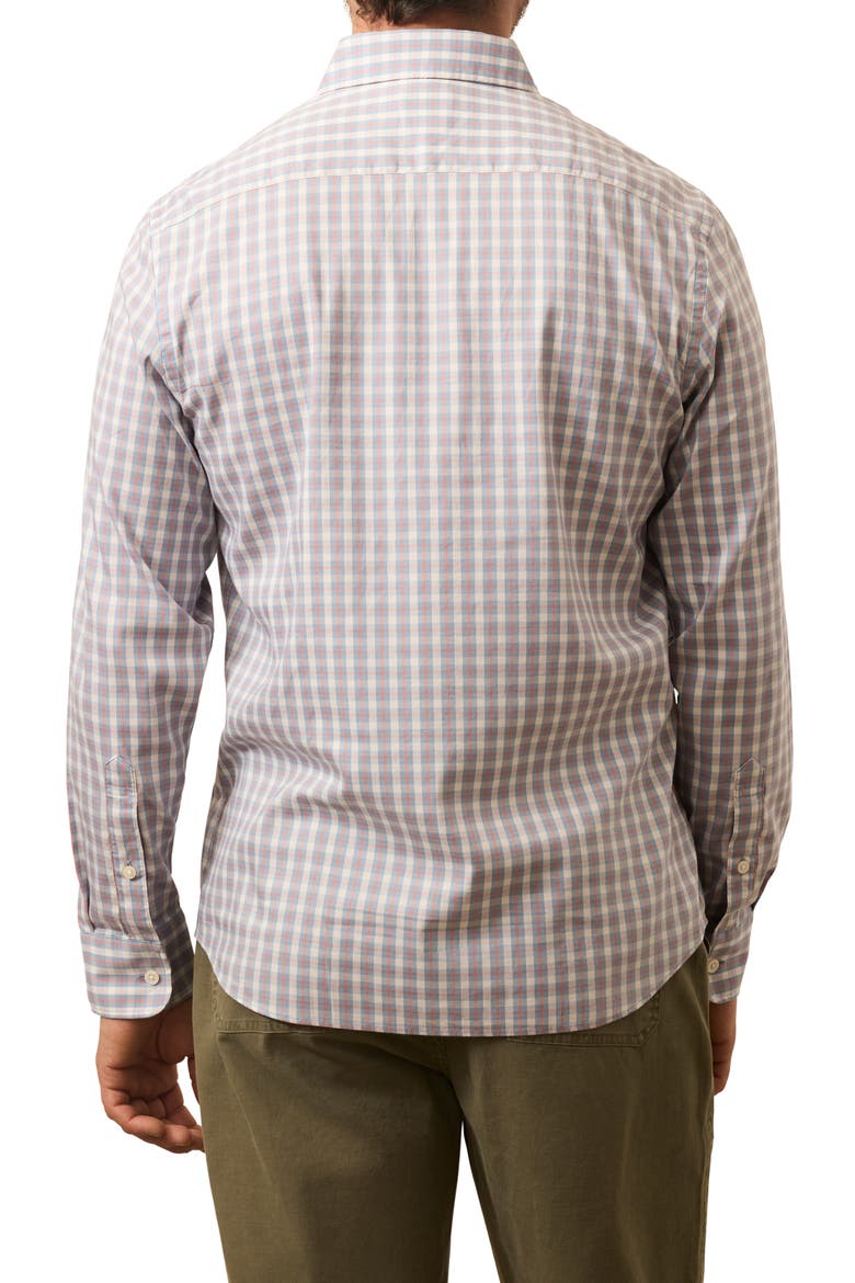 The Movement Button-Up Shirt, Alternate, color, ATOLL RED PLAID