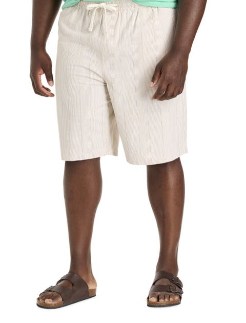 Big & Tall Textured Pull-on Shorts