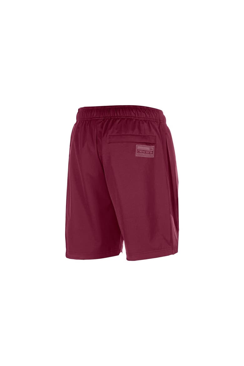 Men's New Era  Burgundy Washington Commanders Match Shorts, Alternate, color, Burgundy