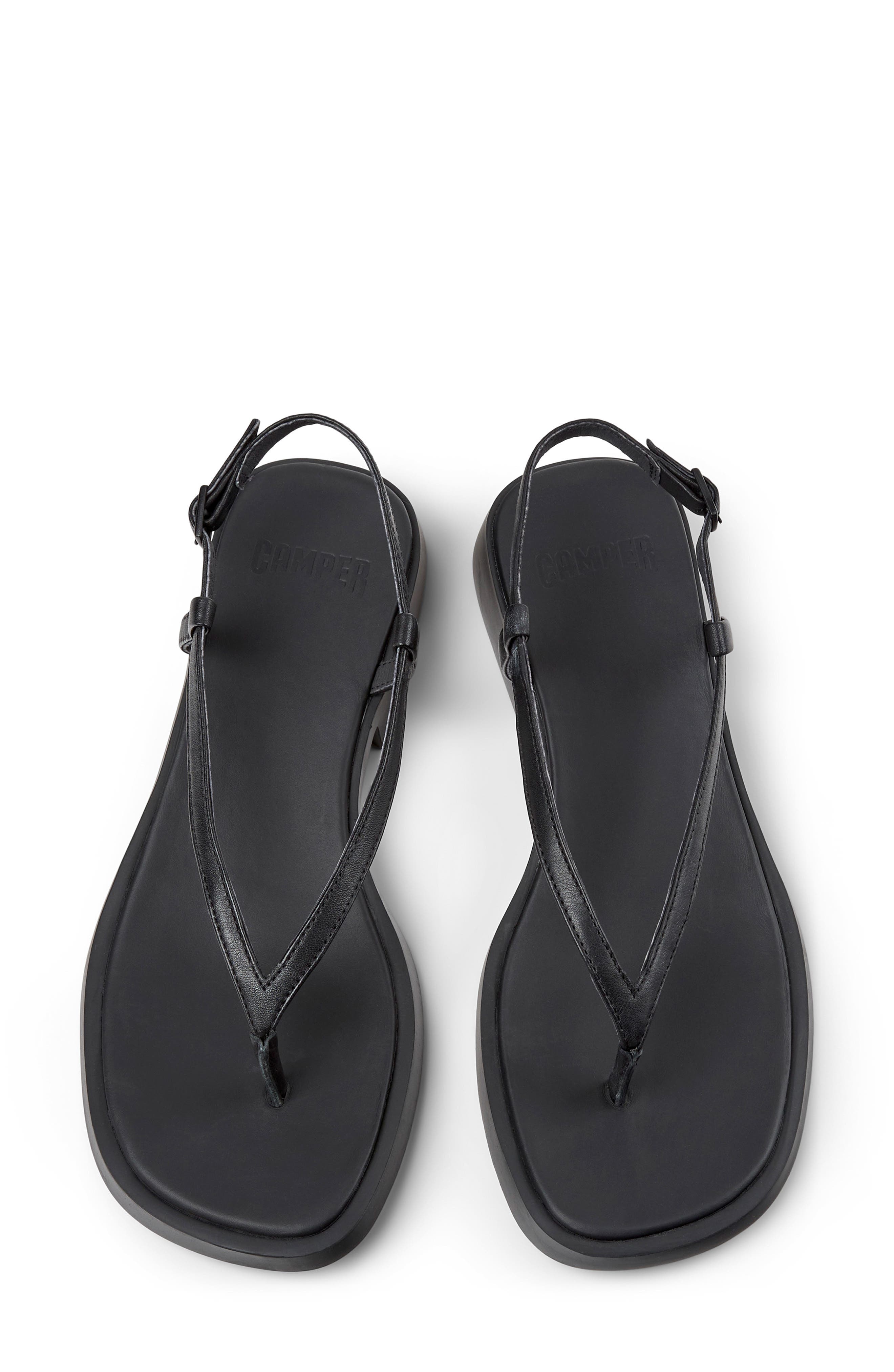Camper Dana Sandal, Alternate, color, Black