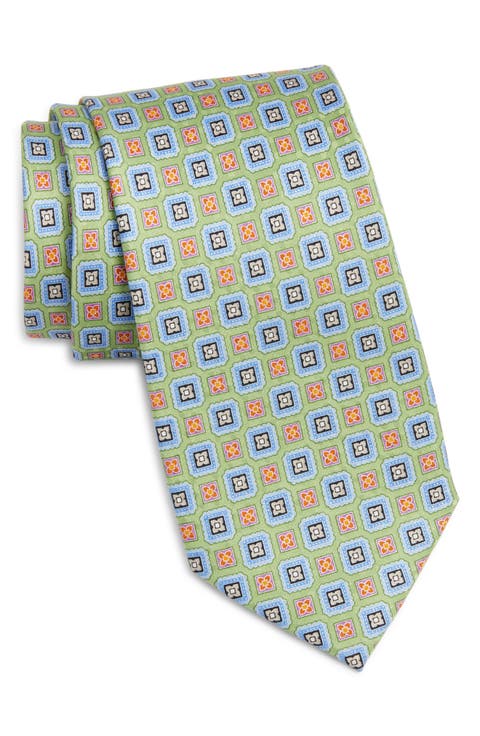 Floral Silk Tie
