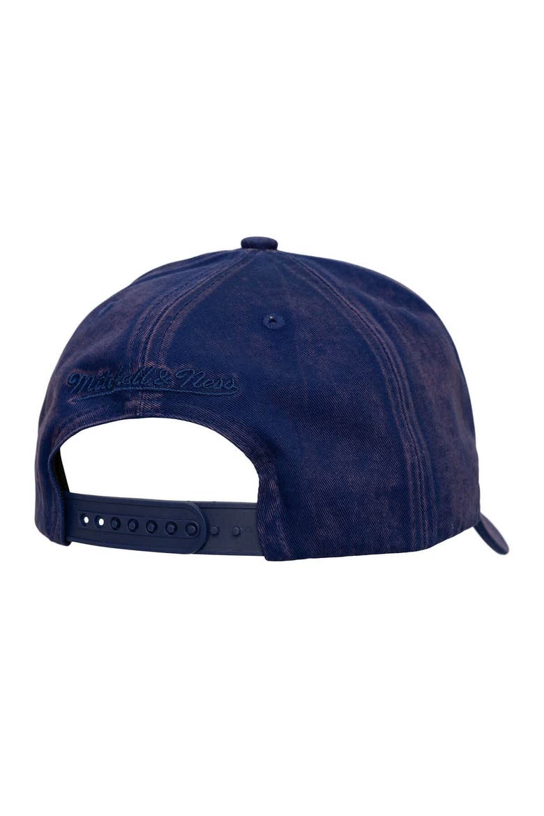 Men's Mitchell & Ness  Navy Toronto Maple Leafs Downtown Snow Wash Pro-Crown Adjustable Hat, Alternate, color, Navy