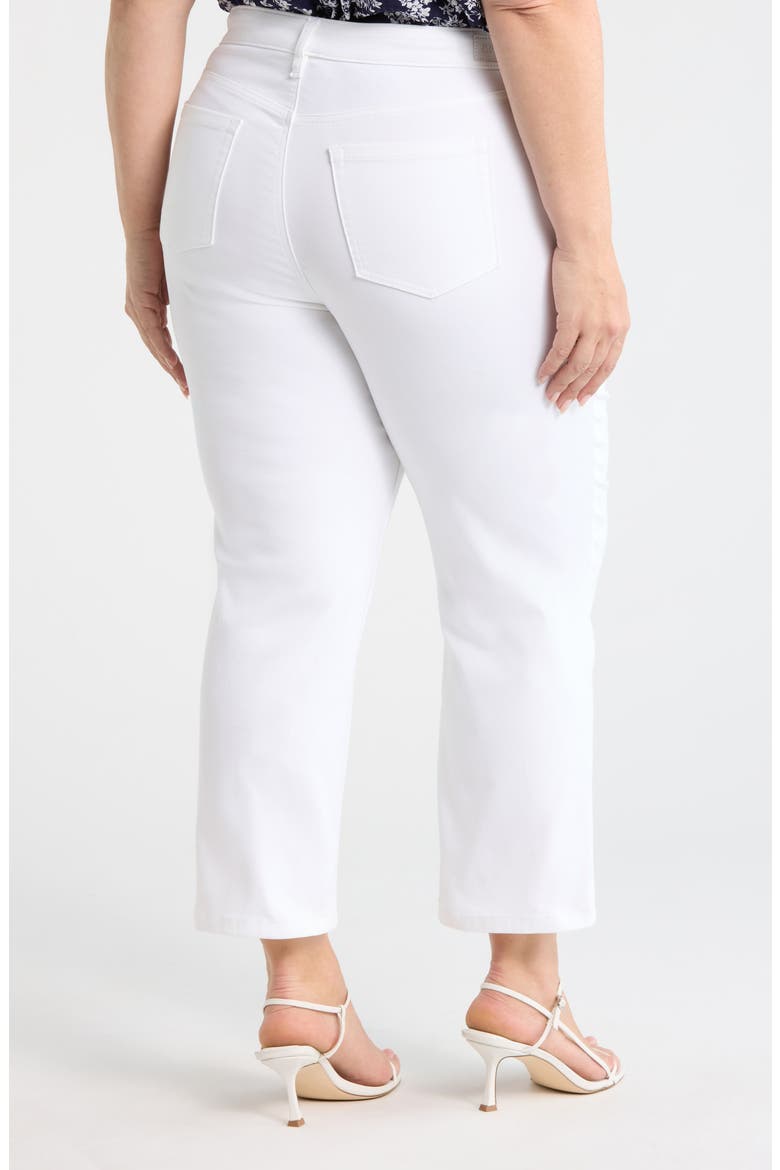 Lexington High Waist Crop Jeans, Alternate, color, SOFT WHITE