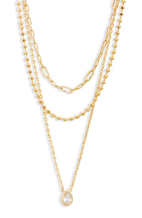 Demi Fine Dainty Layered Pendant Necklace