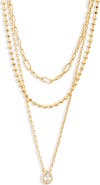 Nordstrom Demi Fine Dainty Layered Pendant Necklace
