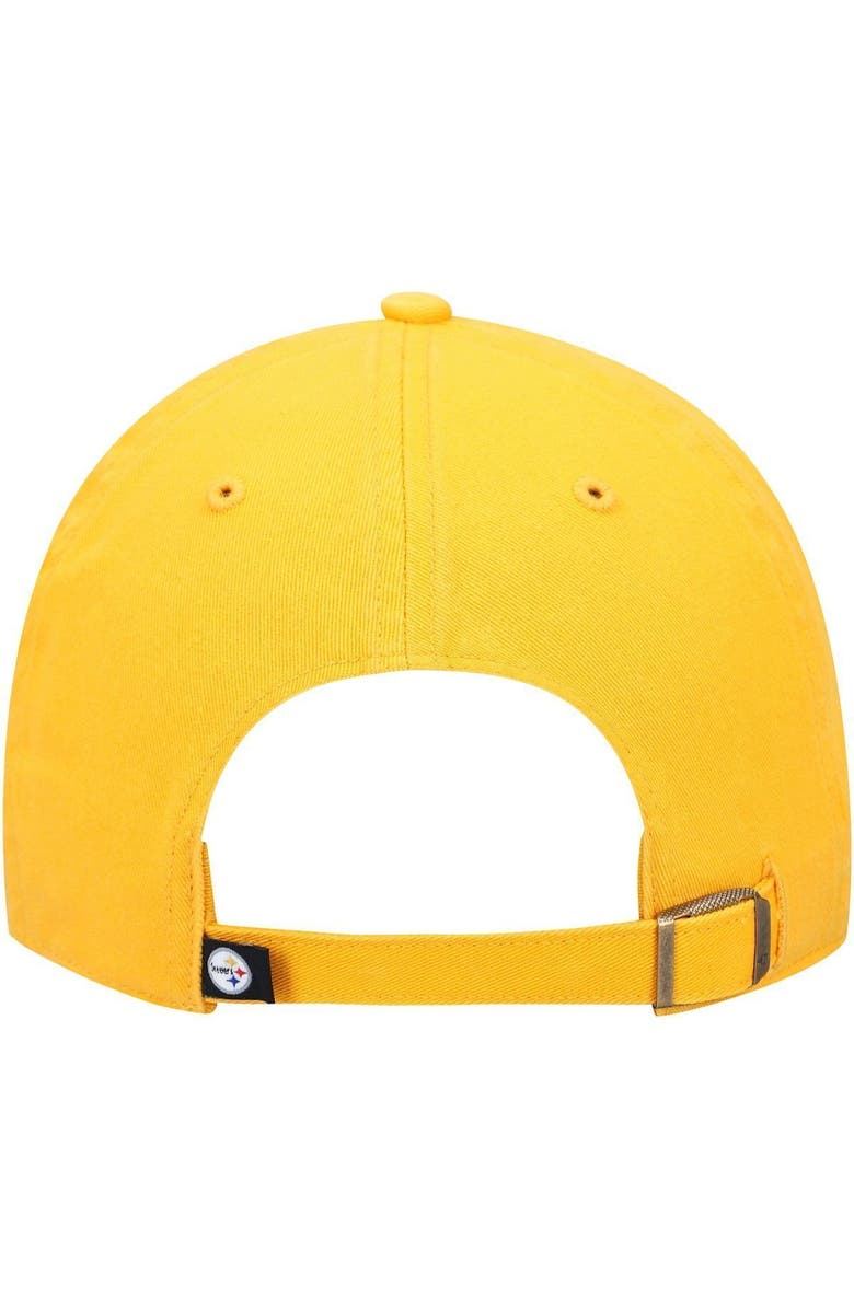 '47 Men's '47 Pittsburgh Steelers Clean Up Alternate Adjustable Hat, Alternate, color, Gold