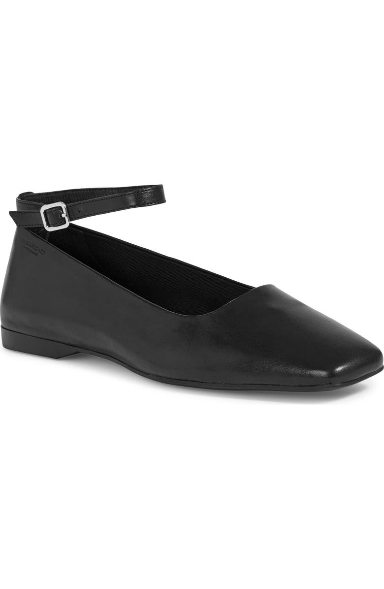 Vagabond Shoemakers Delia Ankle Strap Flat, Main, color,