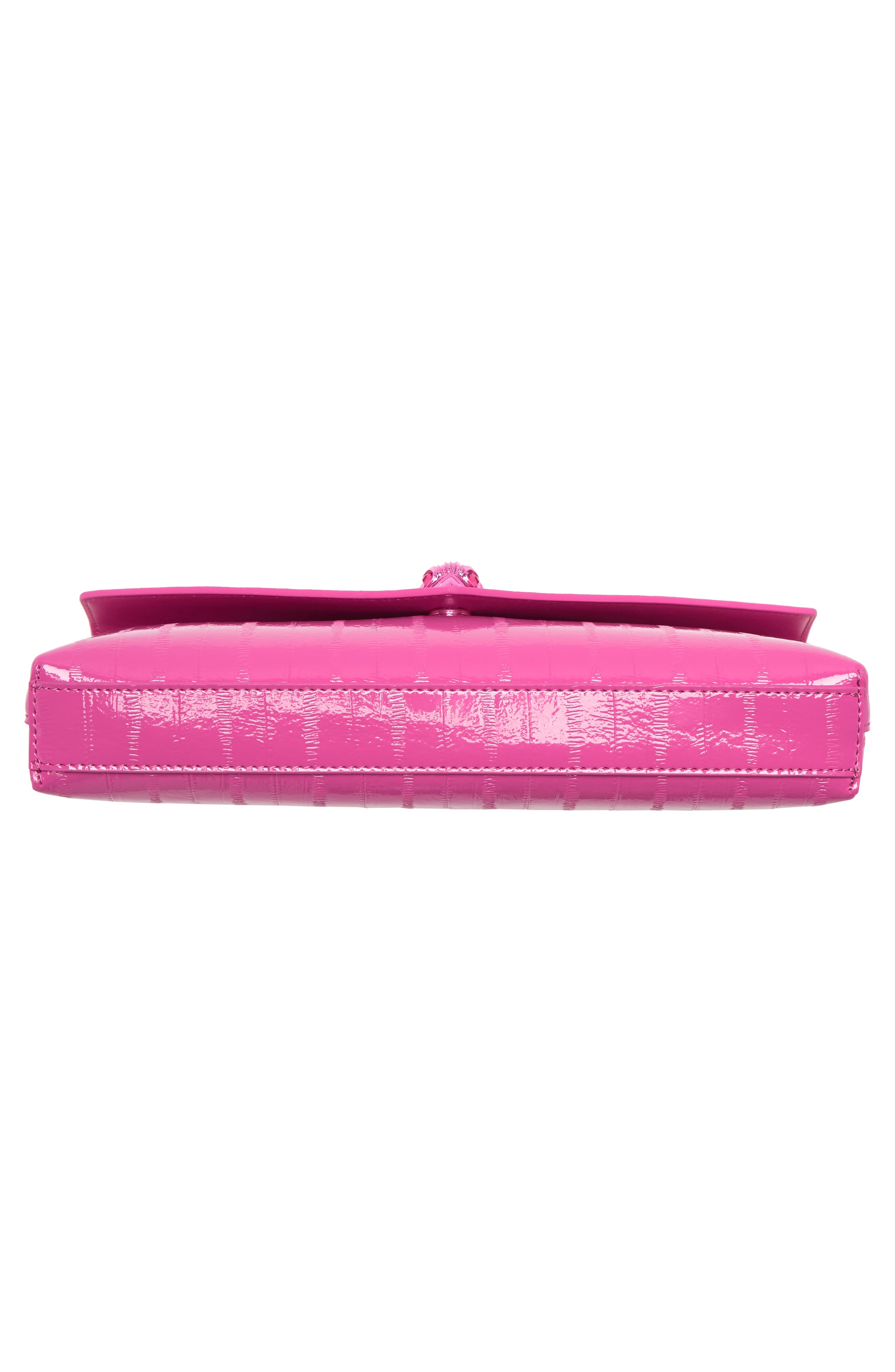 Kurt Geiger London Shoreditch Leather Envelope Clutch, Alternate, color, 