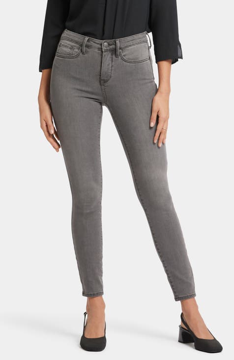 Womens shops grey jeans skinny