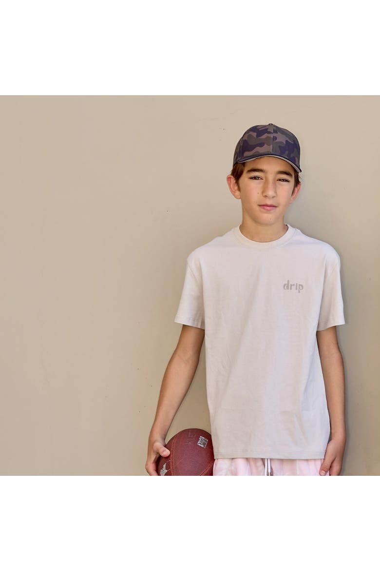 Palm Paradise Tee - Big Kid, Alternate, color, BONE