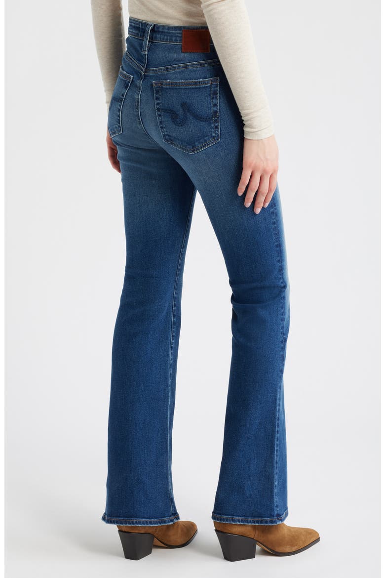 Farrah Mid Rise Bootcut Jeans, Alternate, color, CELEBRATORY