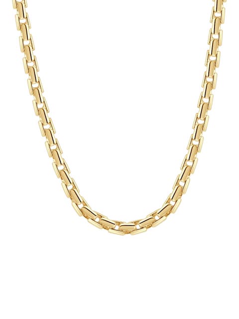 14k Gold Women's 24" Chain Necklace 43 Grams 7mm Thick
