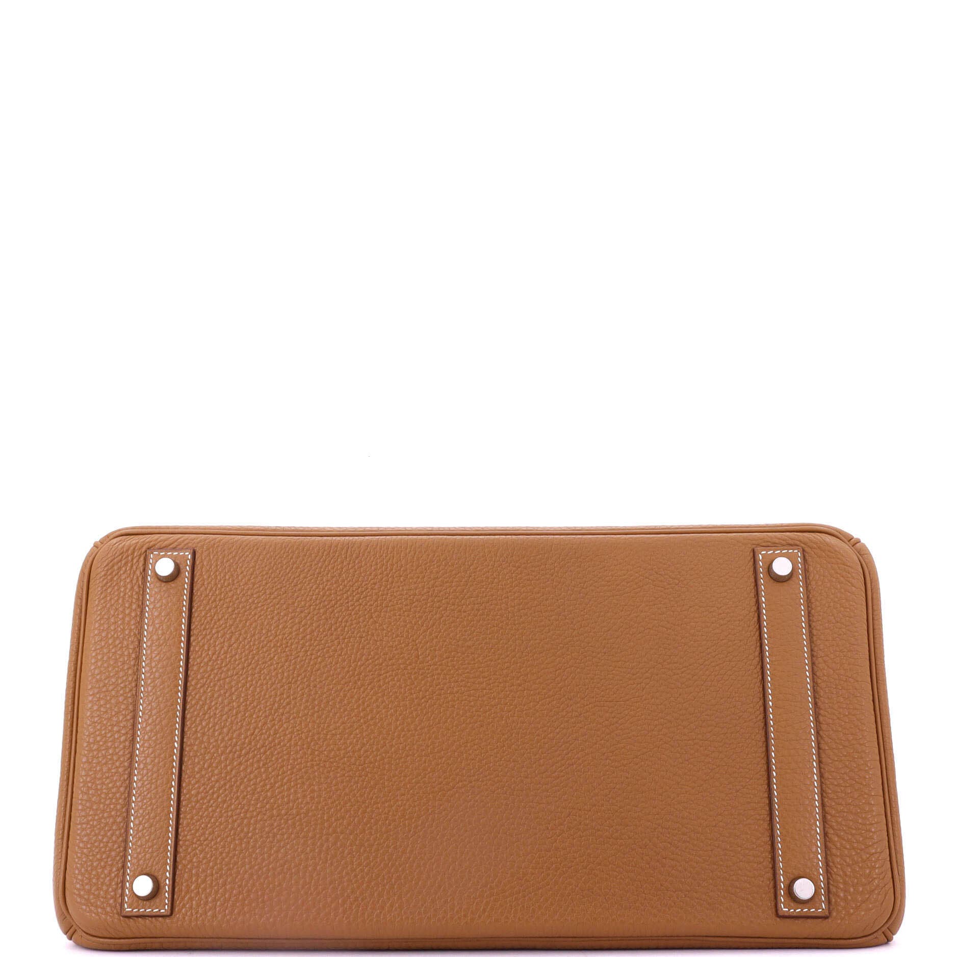 Pre-Owned Hermes Birkin Handbag Brown Togo with Palladium Hardware 40, Alternate, color, 