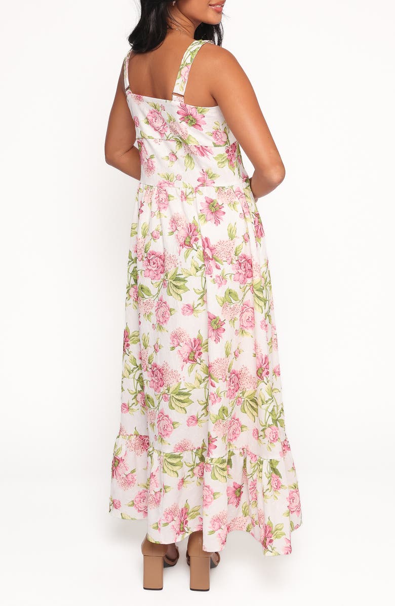 Petal & Pup Tullia Floral Maxi Dress, Alternate, color, Pink Floral