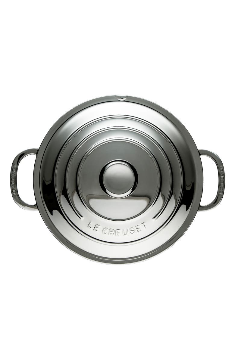 Le Creuset 7-Quart Stainless Steel Stockpot with Lid, Alternate, color, Stanless Steel