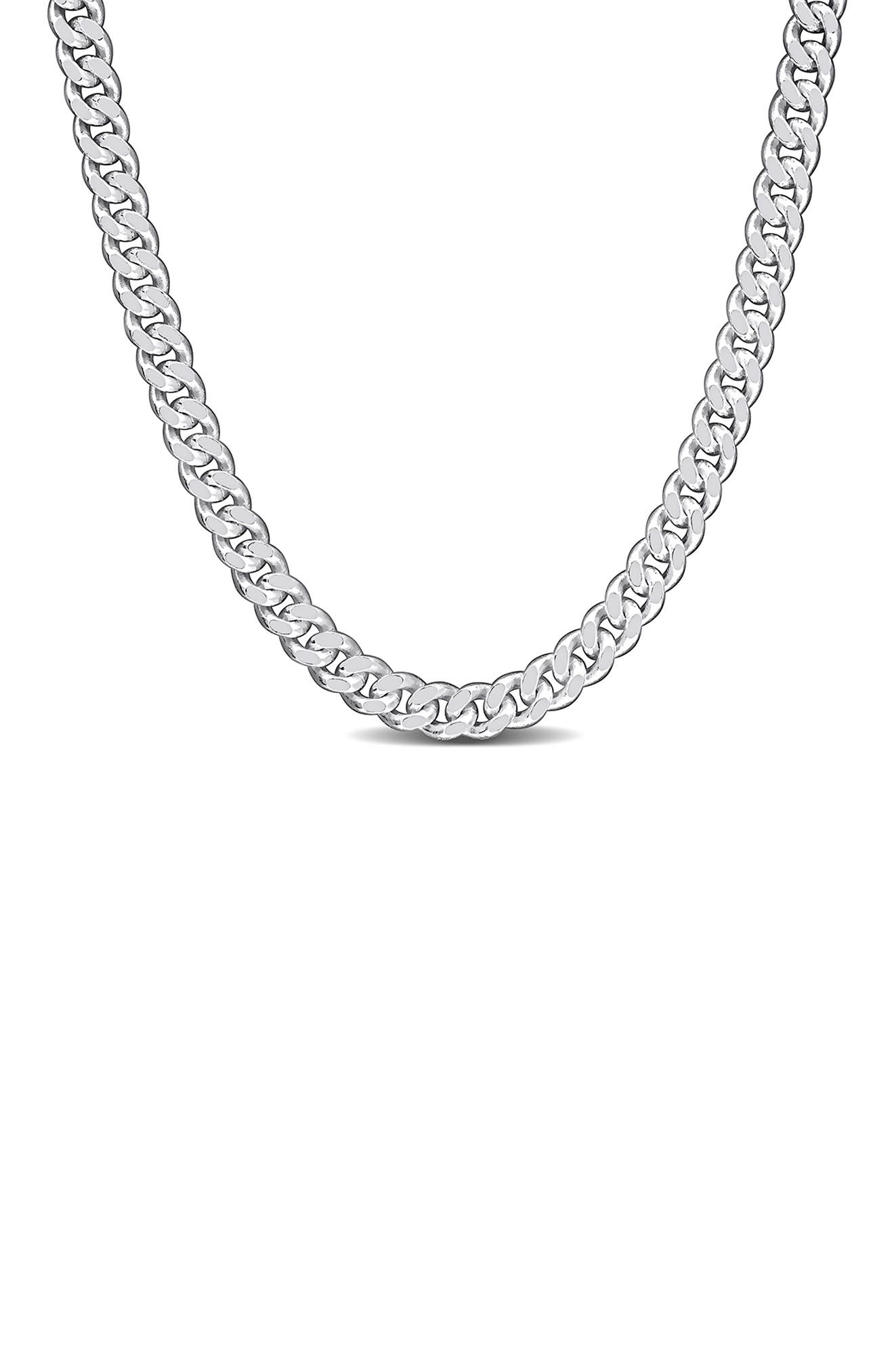 DELMAR 2.6mm Curb Link Chain Necklace