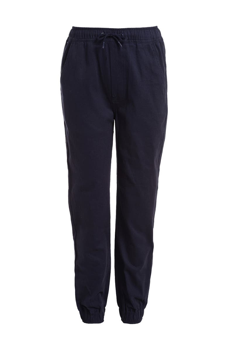 Nautica Evan Cotton Spandex Uniform Jogger, Main, color, 410 Navy
