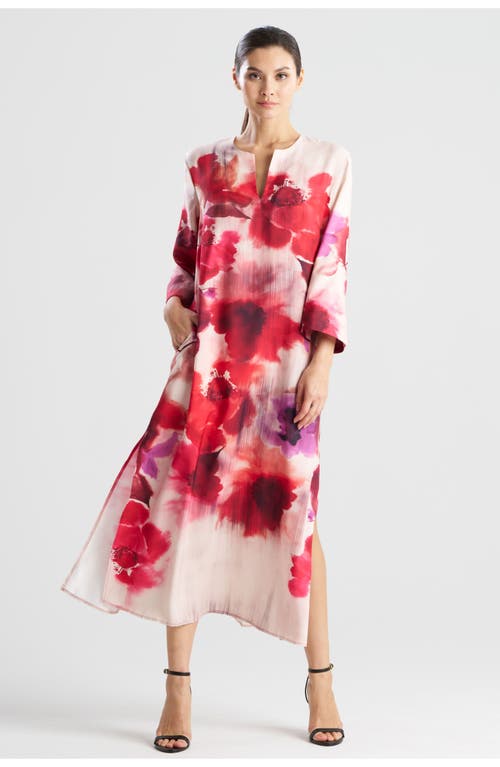 Natori Mizuki Slim Caftan In Multi