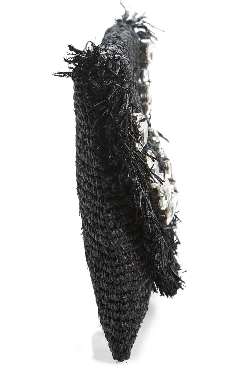 BTB Los Angeles Sera Straw Clutch, Alternate, color,