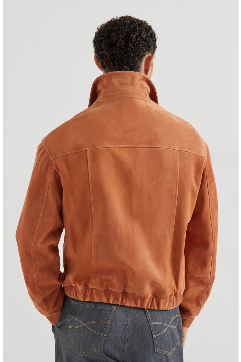 Suede jacket, Alternate, color, Apricot