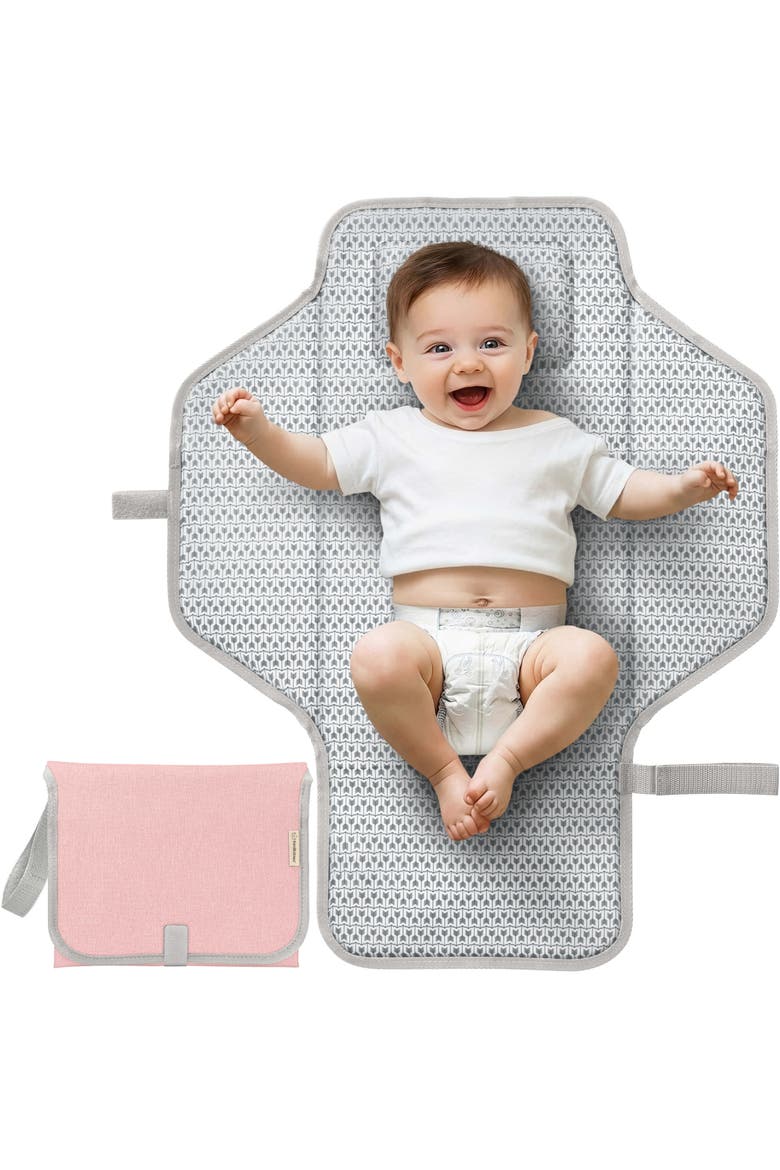 Flex Diaper Changing Pad, Main, color, Sweet Pink