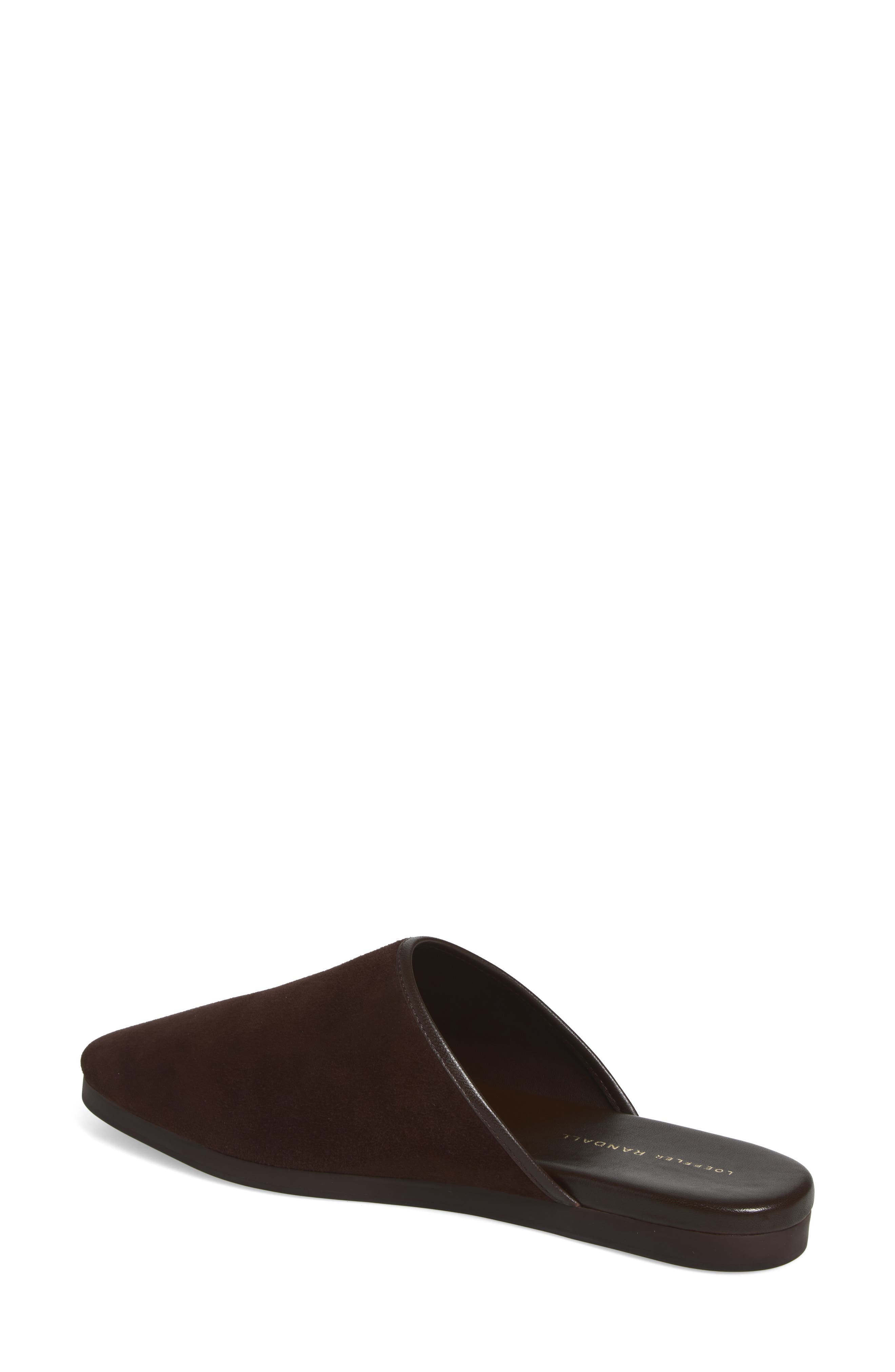 Roni Leather Flat Mule, Alternate, color, TMORO