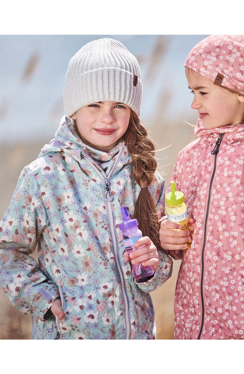 Deux par Deux Kids Unisex Cuffed Knit Hat Off-White, Alternate, color, Off-White