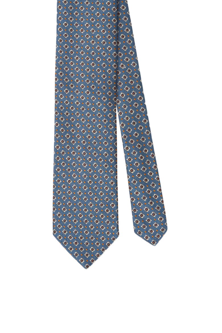Robert Geo Neat Best of Class Necktie, Main, color, Blue