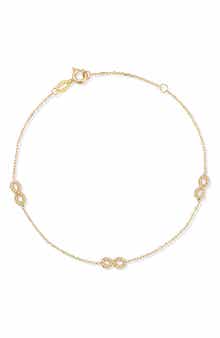 Ember Fine Jewelry 14K Gold Infinity Bracelet