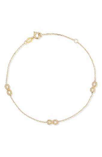 Ember Fine Jewelry 14K Gold Infinity Bracelet
