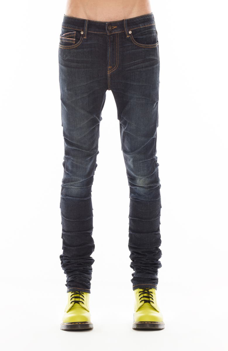 Cult of Individuality Punk Nomad Gathered Jeans, Main, color, 2 Year Aged