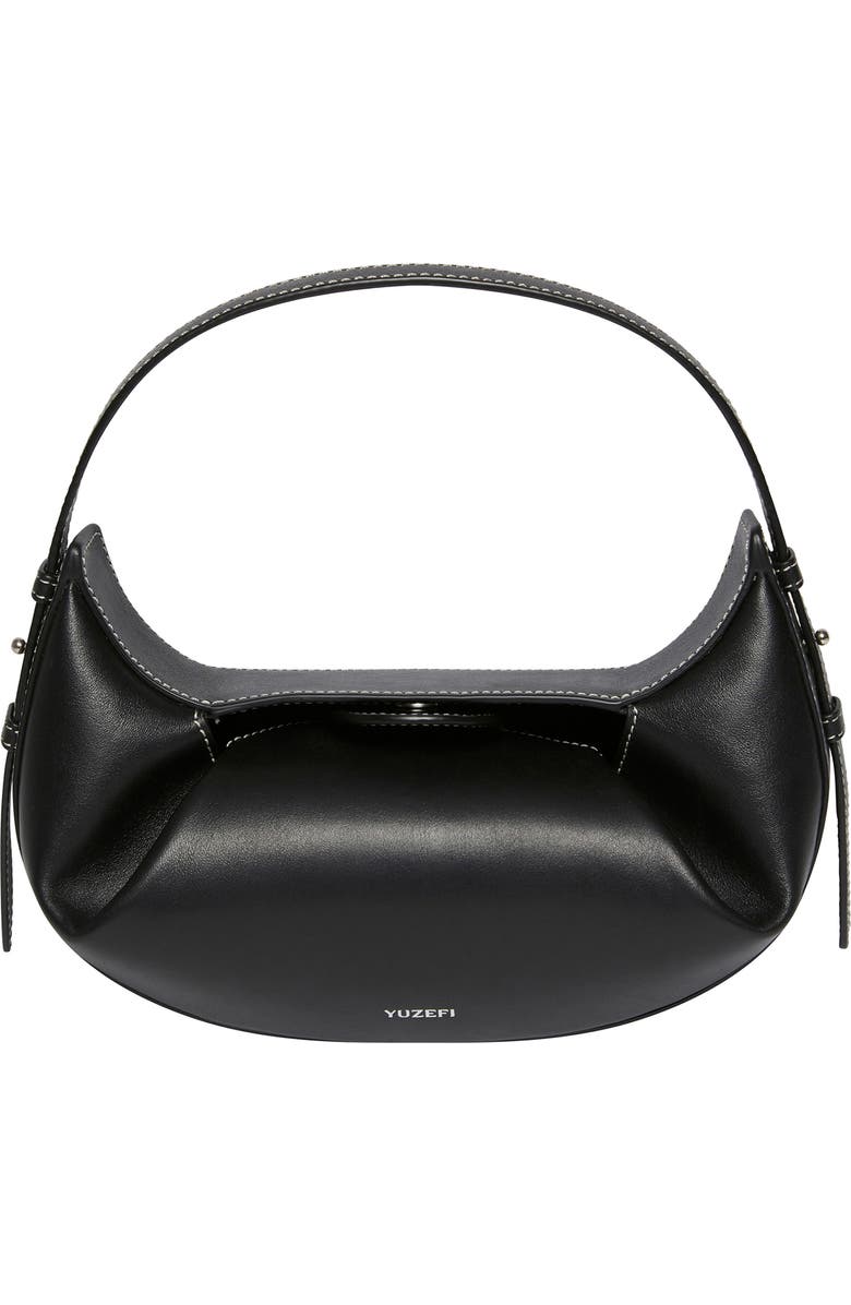 Yuzefi Mini Fortune Cookie Leather Bag, Main, color,