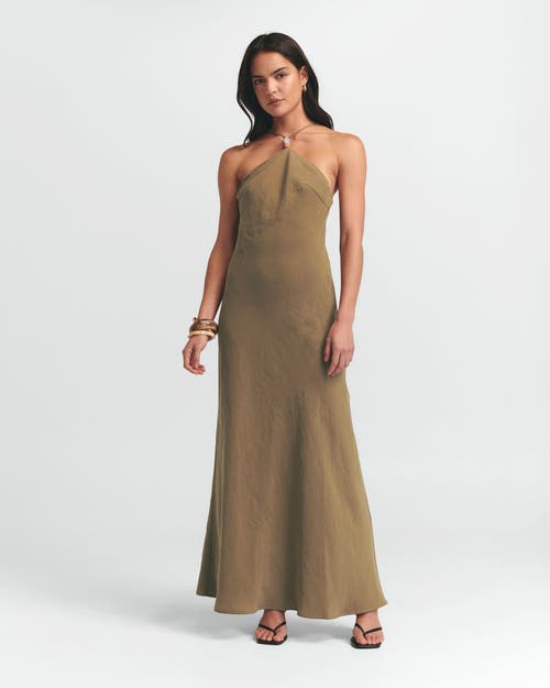 St Mrlo Anais Slip Dress In Brown