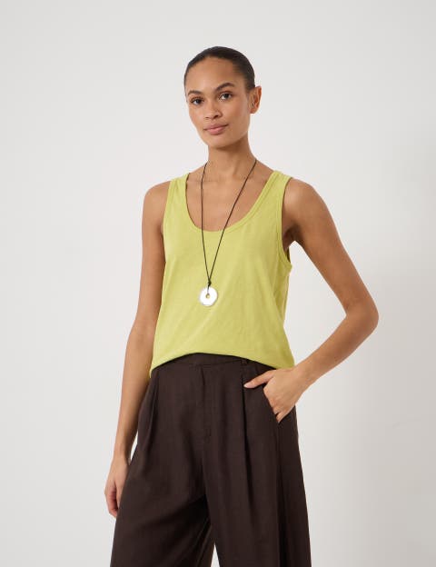 Scoop Neck Tank Top