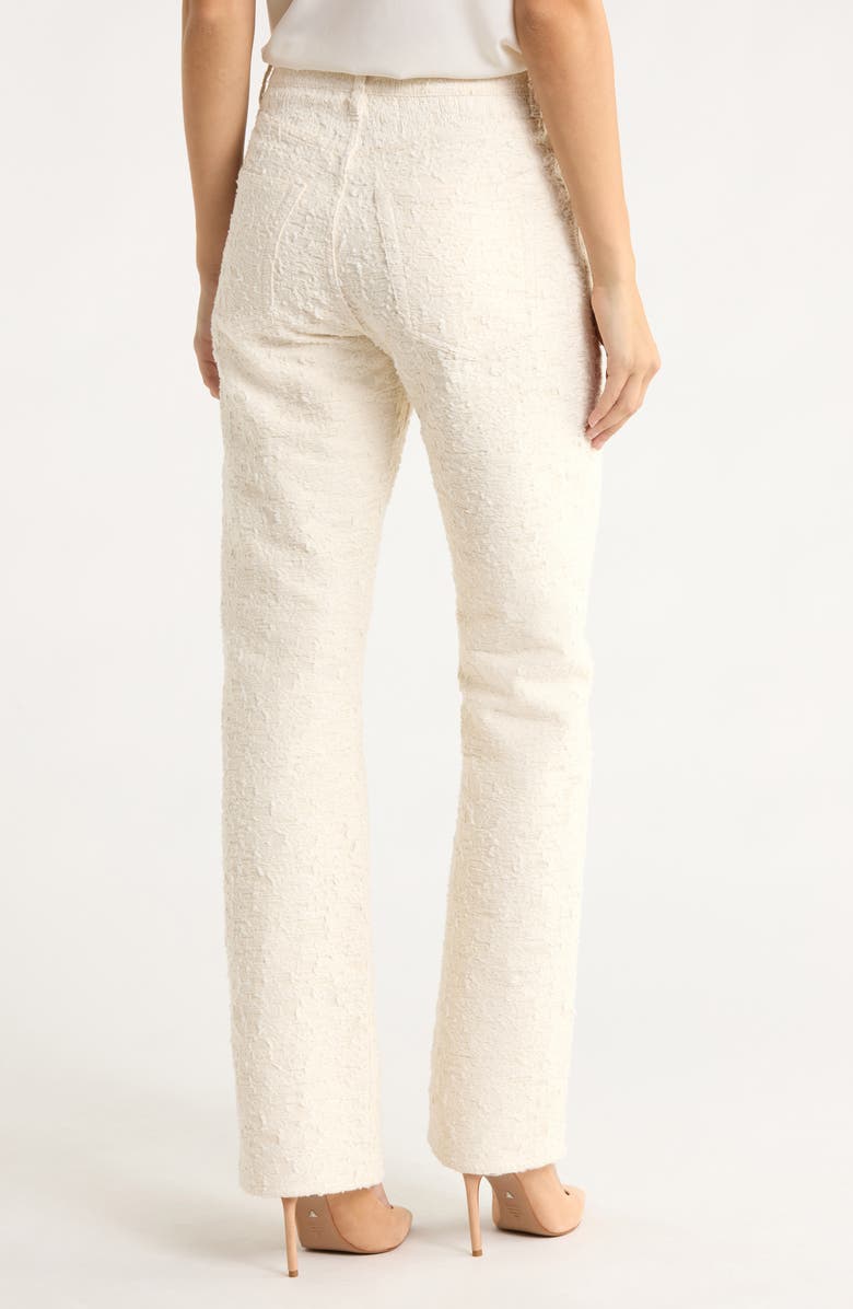 FRAME The Jacquard Vertical Straight Leg Jeans, Alternate, color, Woman