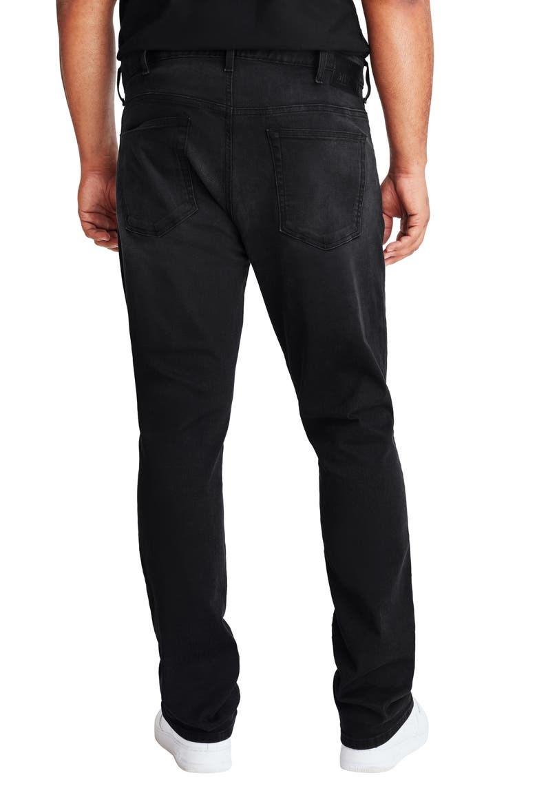 Straight Leg Jeans, Alternate, color, BLACK