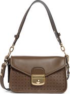 Longchamp Mademoiselle Calfskin Leather Shoulder Bag