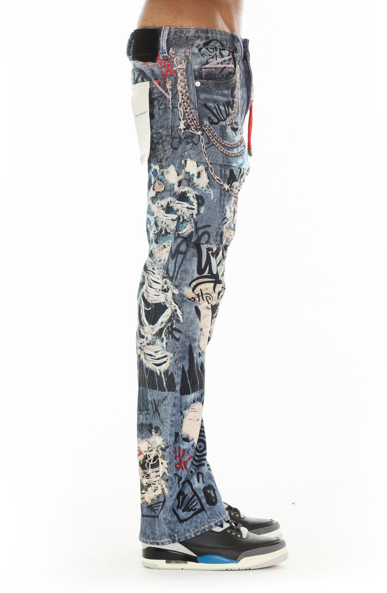 Cult of Individuality Grunge 607 Baggy Jeans, Alternate, color, Digital
