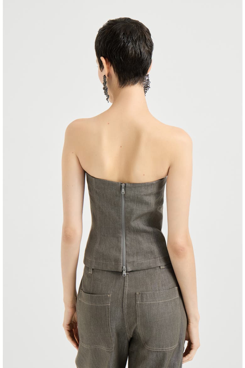 Bandeau top, Alternate, color, Olive