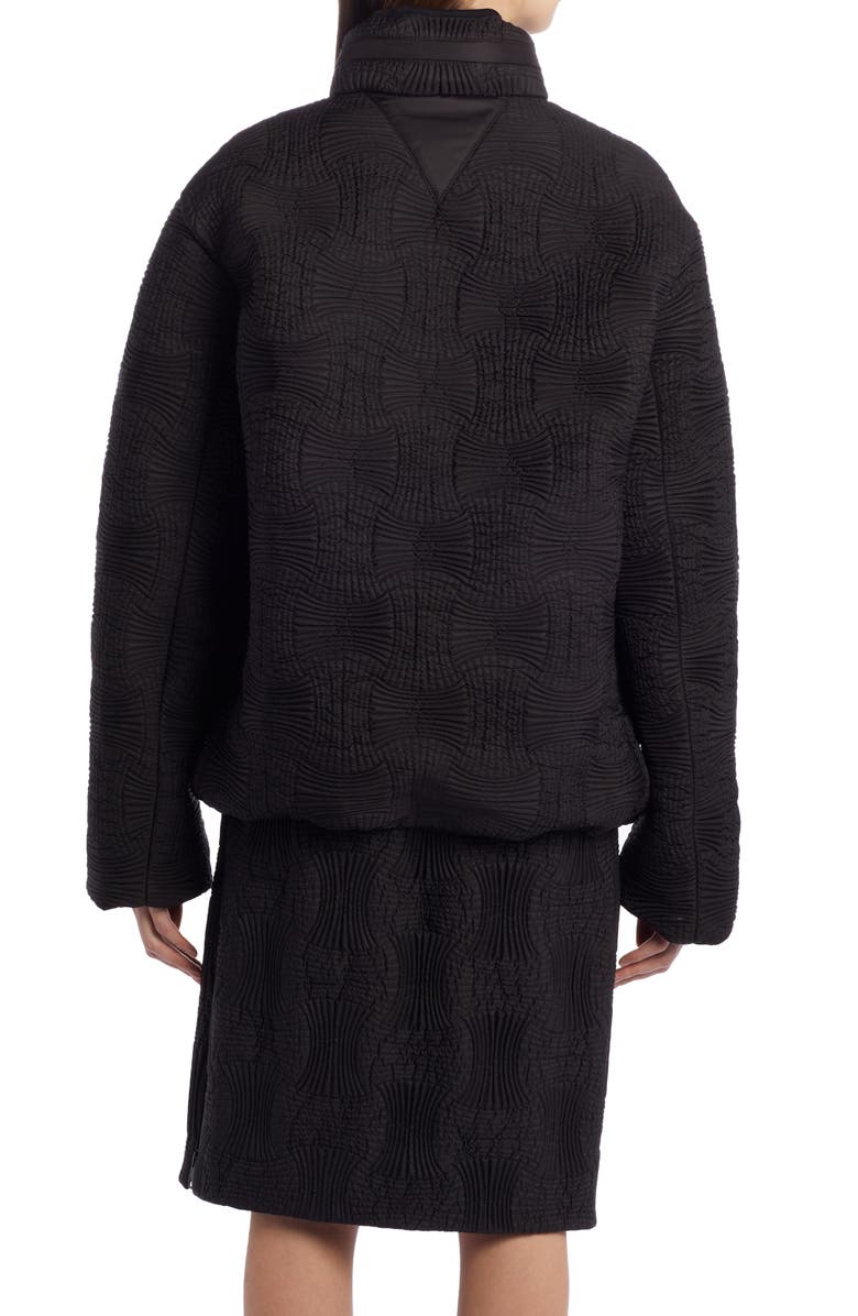 Bottega Veneta Crosshatch Nylon Puffer Jacket, Alternate, color, 