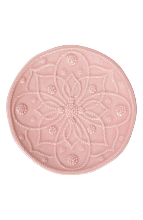 Juliska Jardins Du Monde Set Of 4 Side/cocktail Plates In Blush