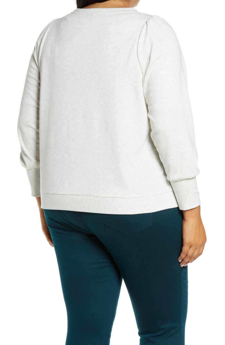 Wit & Wisdom Embellished Sweatshirt, Alternate, color,