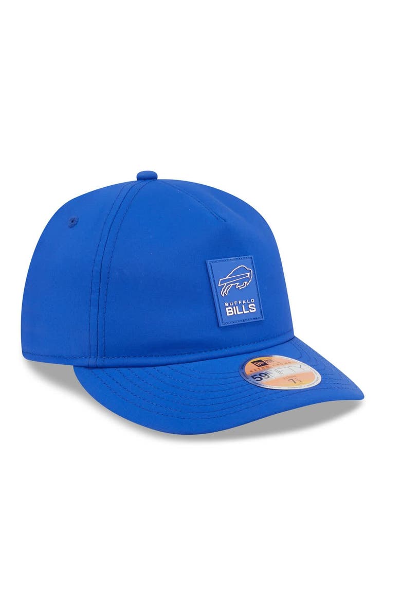 Men's New Era Royal Buffalo Bills 2025 Sideline  Retro Crown 59FIFTY Fitted Hat, Alternate, color, Royal